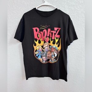 Bratz Y2K Graphic Tee Black Size Large